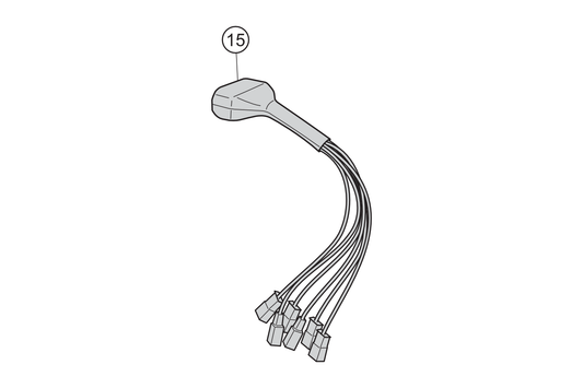 15 - Cable adaptador para controlador LB2016 NOVI NOVA