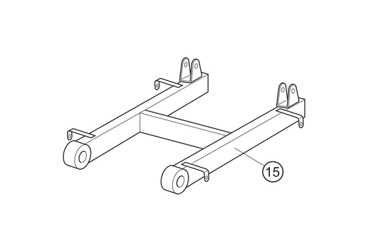 15 - Basculante trasero NOVA MY2017