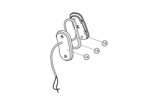 16 - Intermitente trasero izquierdo NOVA