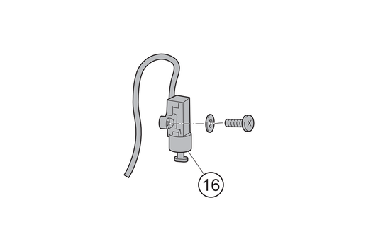 16 - Rep. interruptor caballete principal/lateral.  ESTRELLA NUEVA
