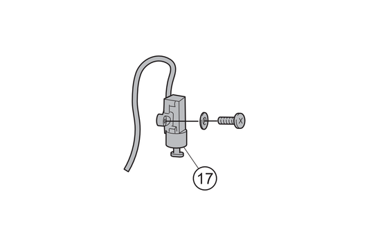 17 - Rep. interruptor caballete principal/lateral.  ESTRELLA NUEVA