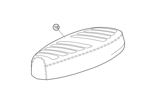 18 - Banco sin costuras negro NOVA