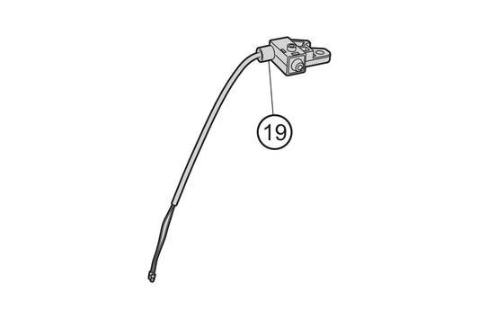 19 - Conmutador luz de freno izquierda NOVA 2017