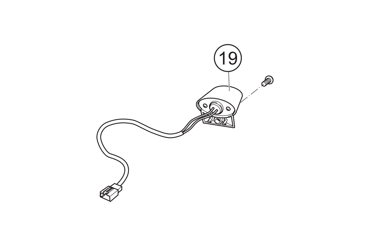 19 - Kennzeichenleuchte  NOVA