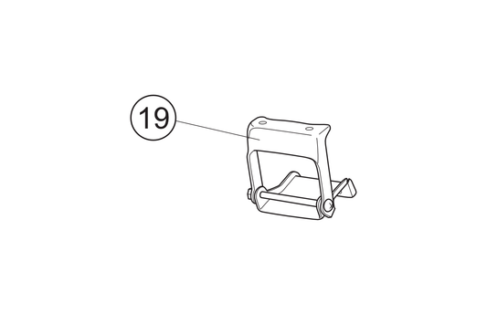 19 - Bisagra del banco NOVA