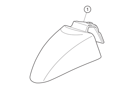 01 - guardabarros delantero blanco NOVI