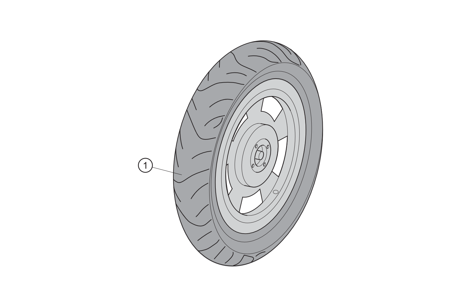 01 - Whitewall tires Mitas MC20 3.50-10 NOVA