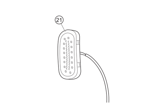 21 - Intermitente delantero izquierdo NOVA