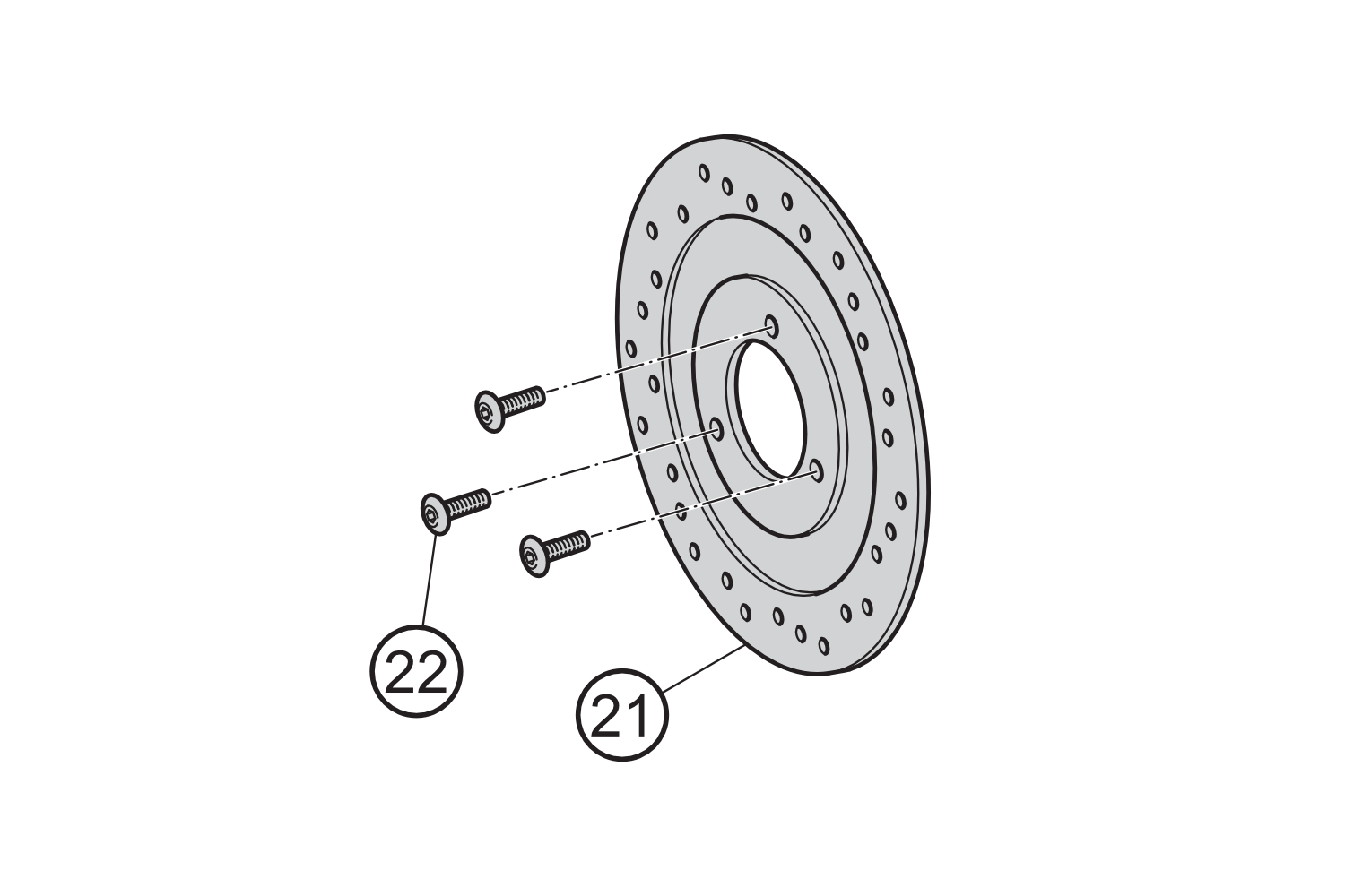 21 - Disco de freno ø180 NOVANTIC NOVA NOVAX
