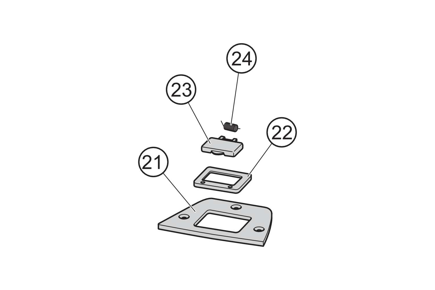 21 - Soporte para toma de carga NOVA