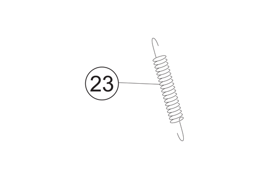 23 - Side stand spring NOVANTIC NOVA