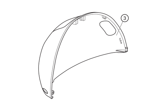 03 - Panel lateral derecho rojo NOVA