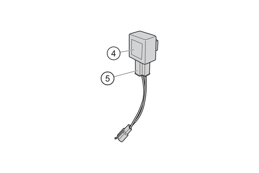 05 - Cable adaptador para relé indicador 870-6568
