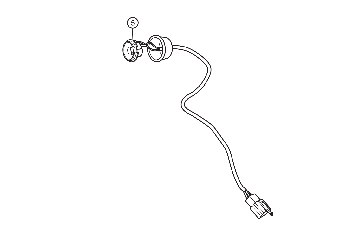 05 - Lampenkabel Hauptscheinwerfer  Nova 3000