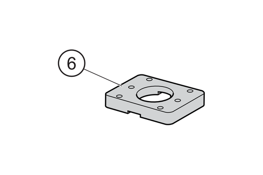 06 - Placa adaptadora WEIPU toma de carga para batería