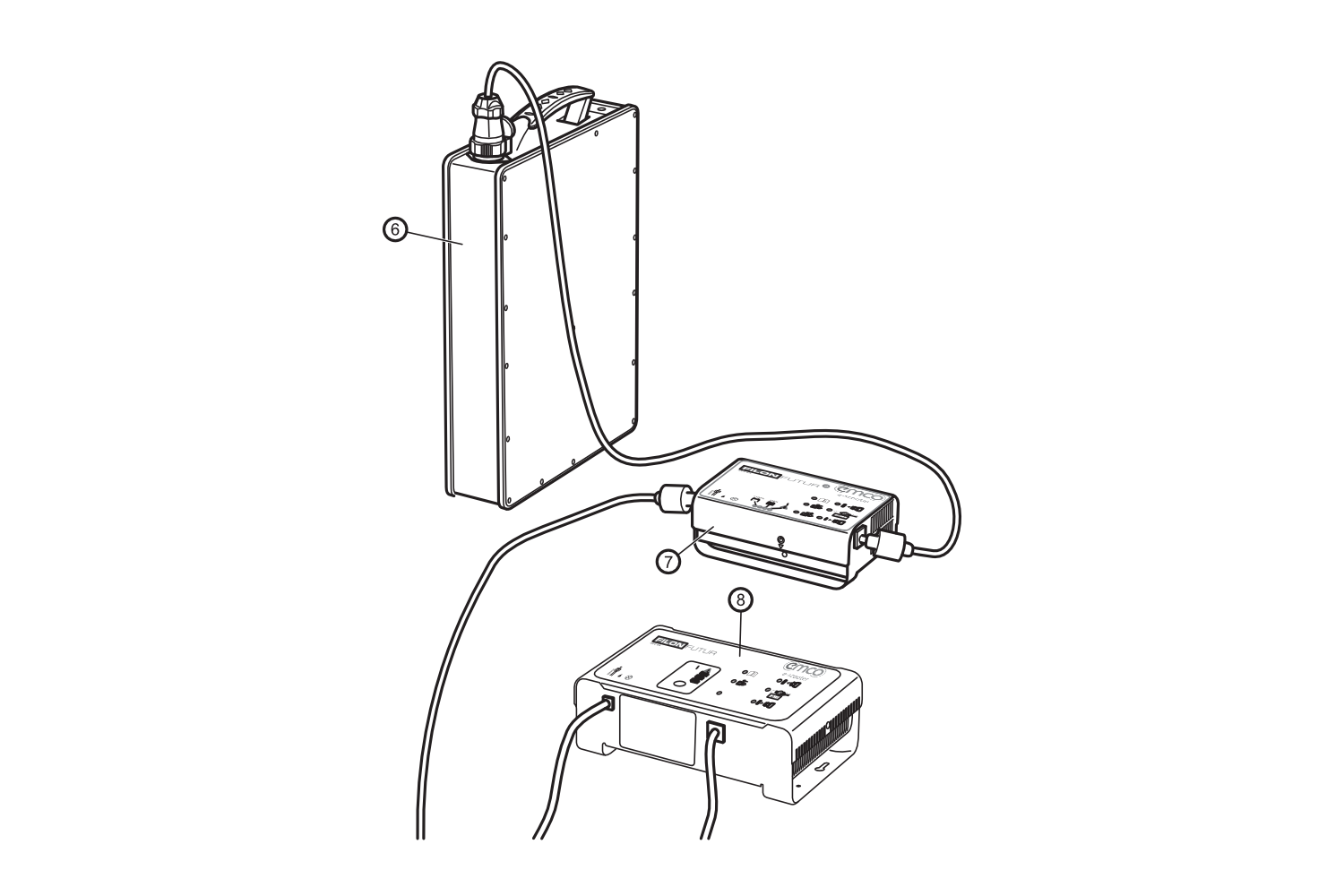 06 - Li-Ion battery 48V/37Ah WEIPU 7-p. SBS