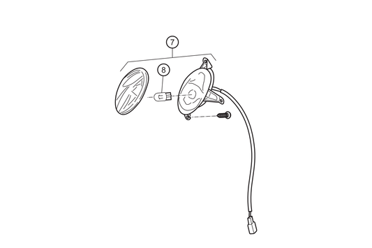 07 - Intermitente delantero izquierdo NOVI