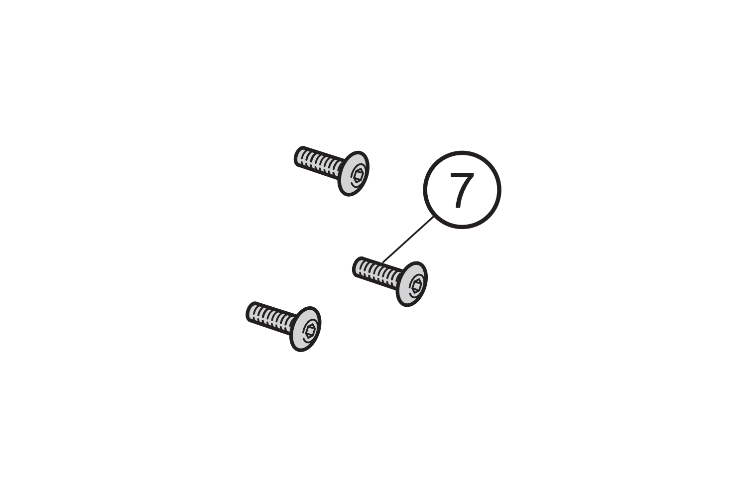 22 - Tornillo disco freno TWIN NOVA