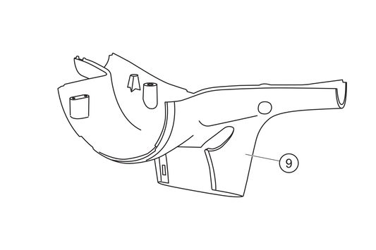 09 - Carenado manillar. fondo gris NOVA